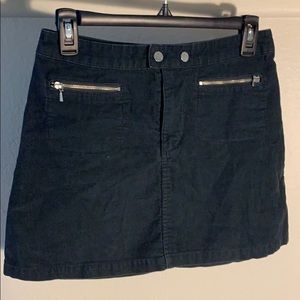 Abercrombie & Fitch Corduroy Mini Skirt